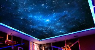 Натяжной потолок звездное небо Белебей, цена от 5182 руб.