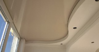 Натяжной потолок на балкон Белебей, цена 6121 руб.